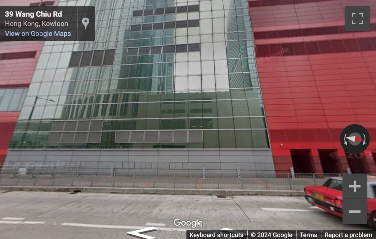 Street View image of 26/F, Tower 1, 38 Wang Chiu Road, Enterprise Square 5, Hong Kong