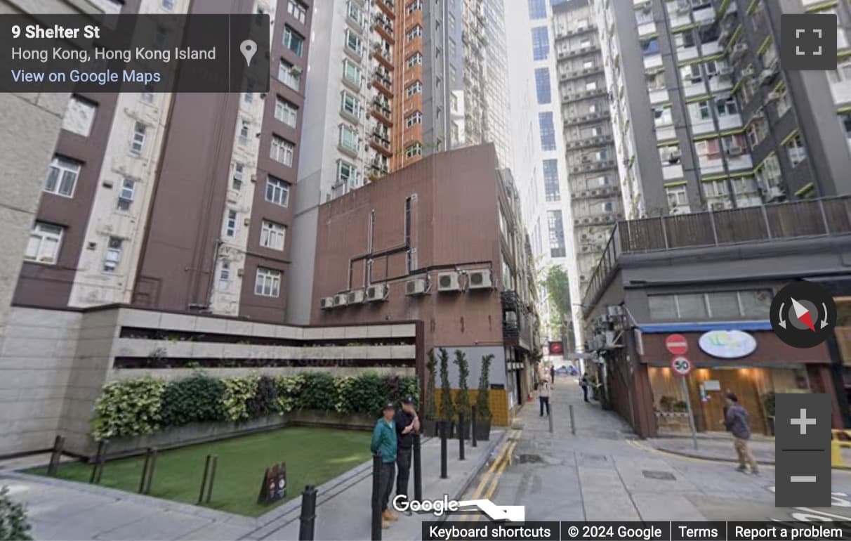 Street View image of The Garden Offices, 25 Tung Lo Wan Road, Ground Floor, 3rd Floor, Wanchai