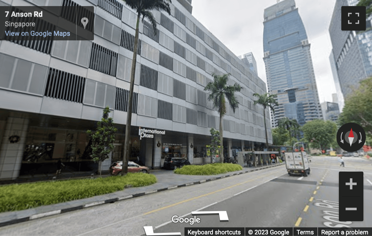 Street View image of 10 Anson Road, No. 05-01, International Plaza, Singapore