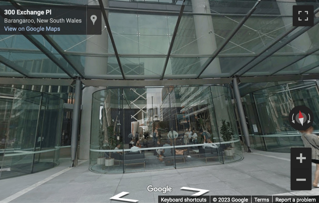 Street View image of International Tower Three, 300 Barangaroo Avenue, Level 9 & 10, Sydney