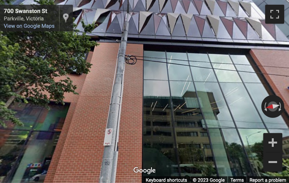 Street View image of 700 Swanston Street, Level 2, Carlton, Melbourne, Victoria