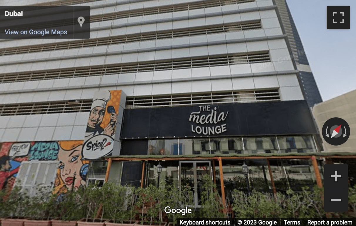 Street View image of Media City, Concord Tower, 10th Floor, Dubai