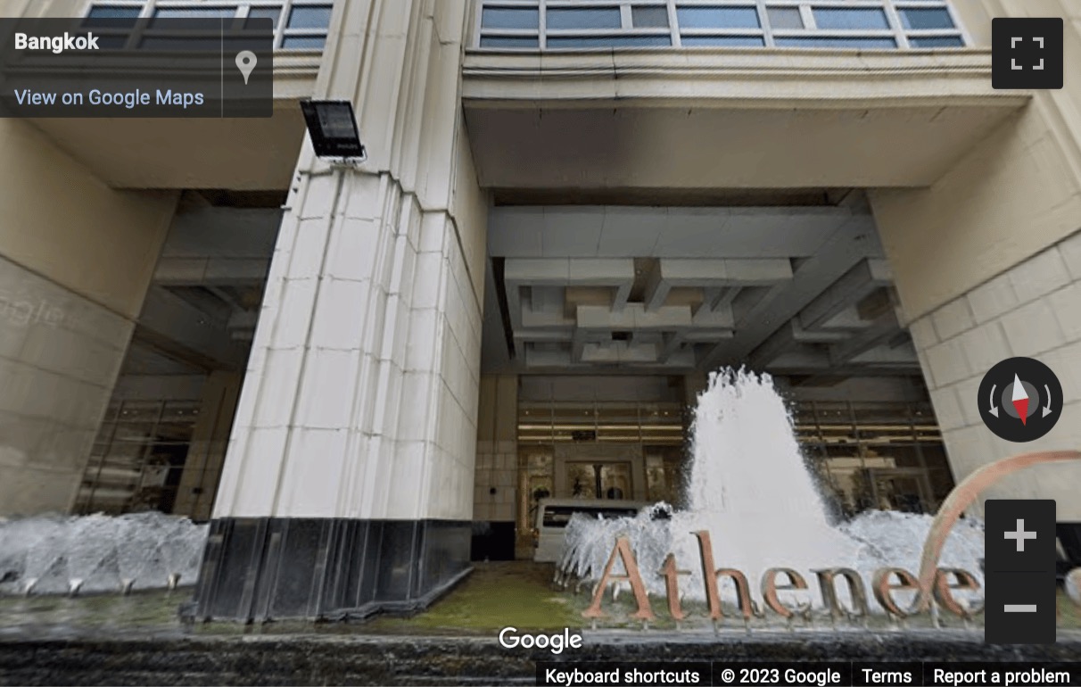 Street View image of Athenee Tower, 63 Wireless Road, Bangkok