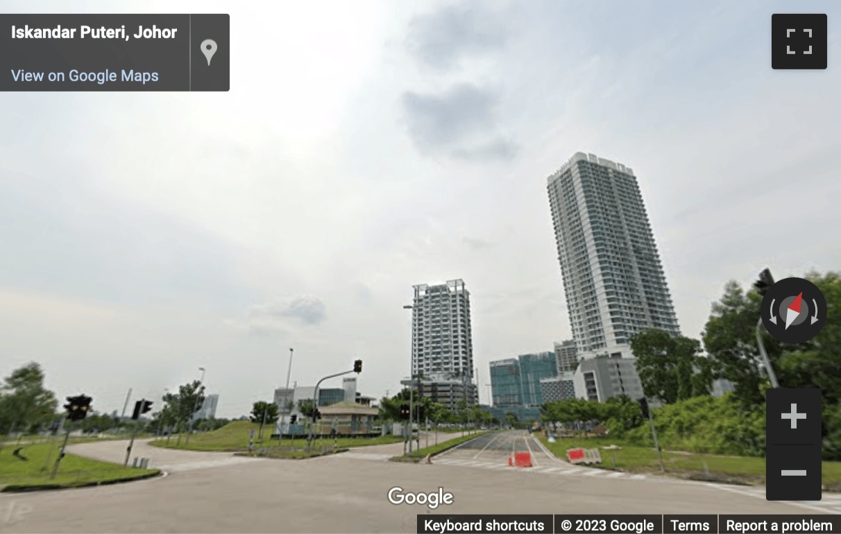 Street View image of Pusat Komersial Tasik Medini, Persiaran Medini Sentral 1, andar Medini Iskandar, Johor Bahru