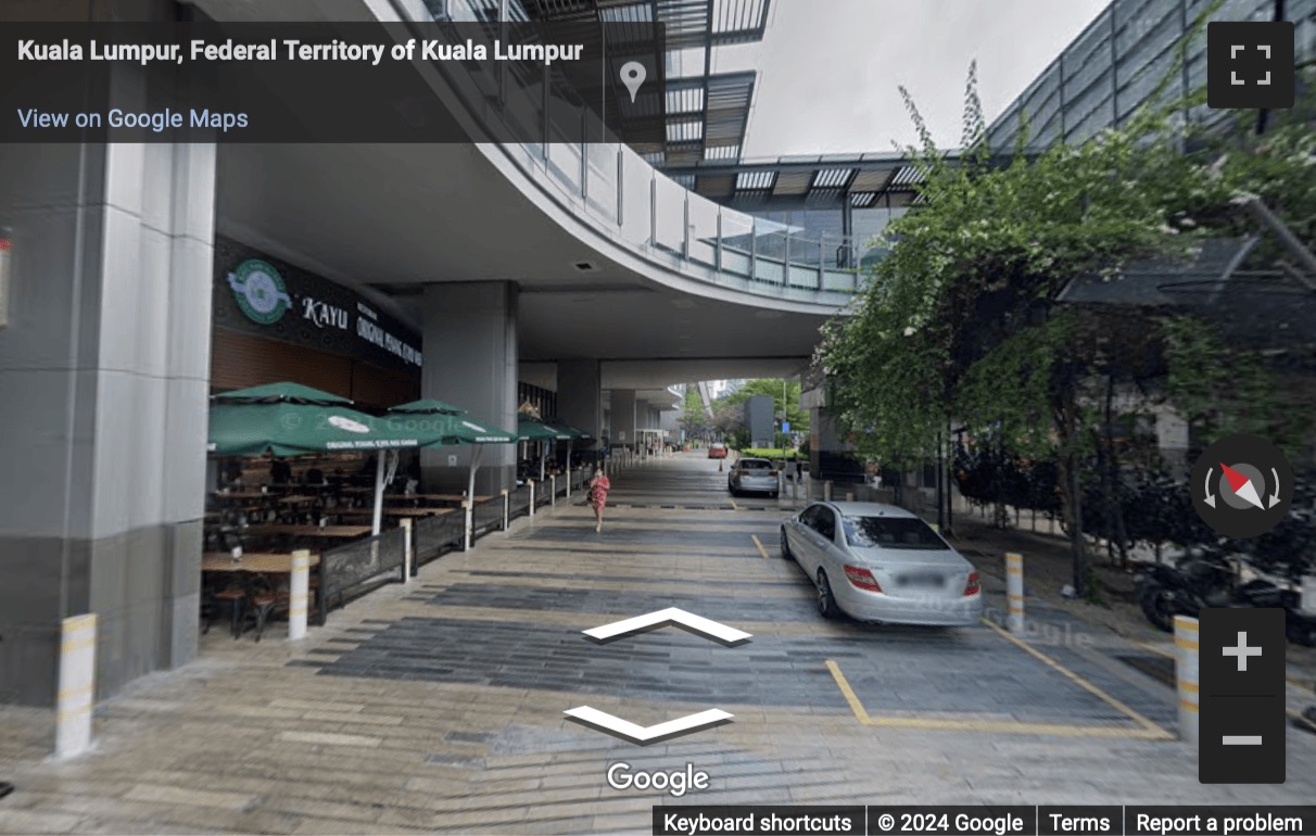 Street View image of Menara 1 Sentrum, 201, Jalan Tun Sambanthan, Level 20, Kuala Lumpur