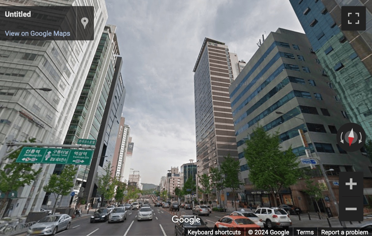 Street View image of 242, Teheran-ro, Seoulleung 2