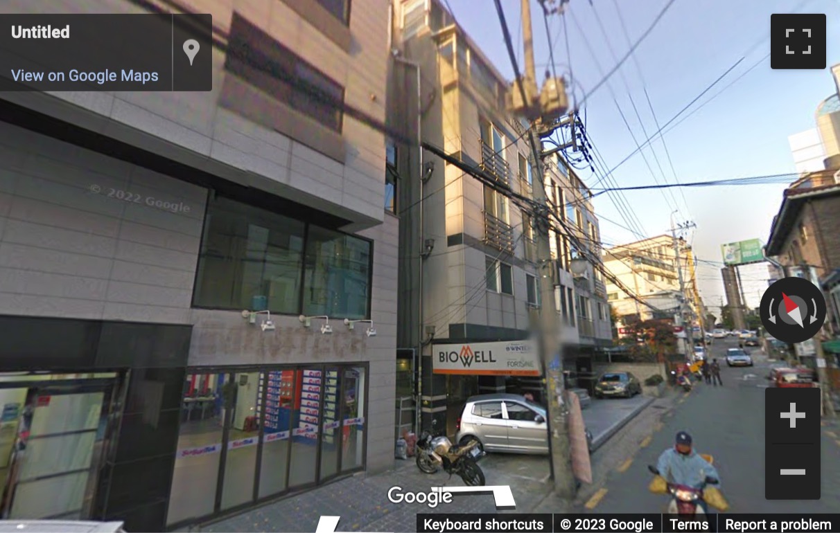 Street View image of 4, Eonju-ro 125-gil, Hakdong 1, Seoul