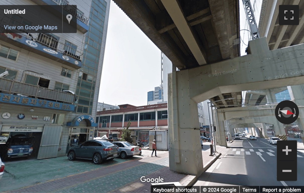 Street View image of 68, Achasan-ro, Seoungsu 1, Seoul