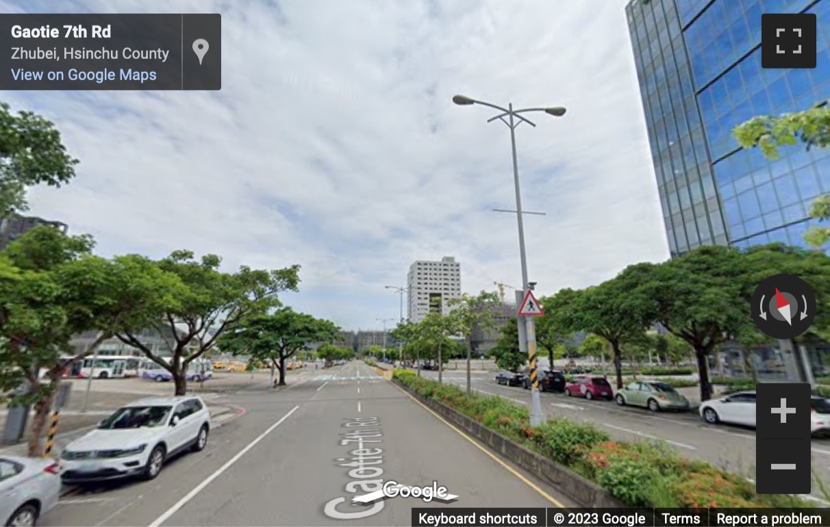 Street View image of Levels 5-6, Gaotie East 2nd Rd, Zhubei City, Hsinchu County