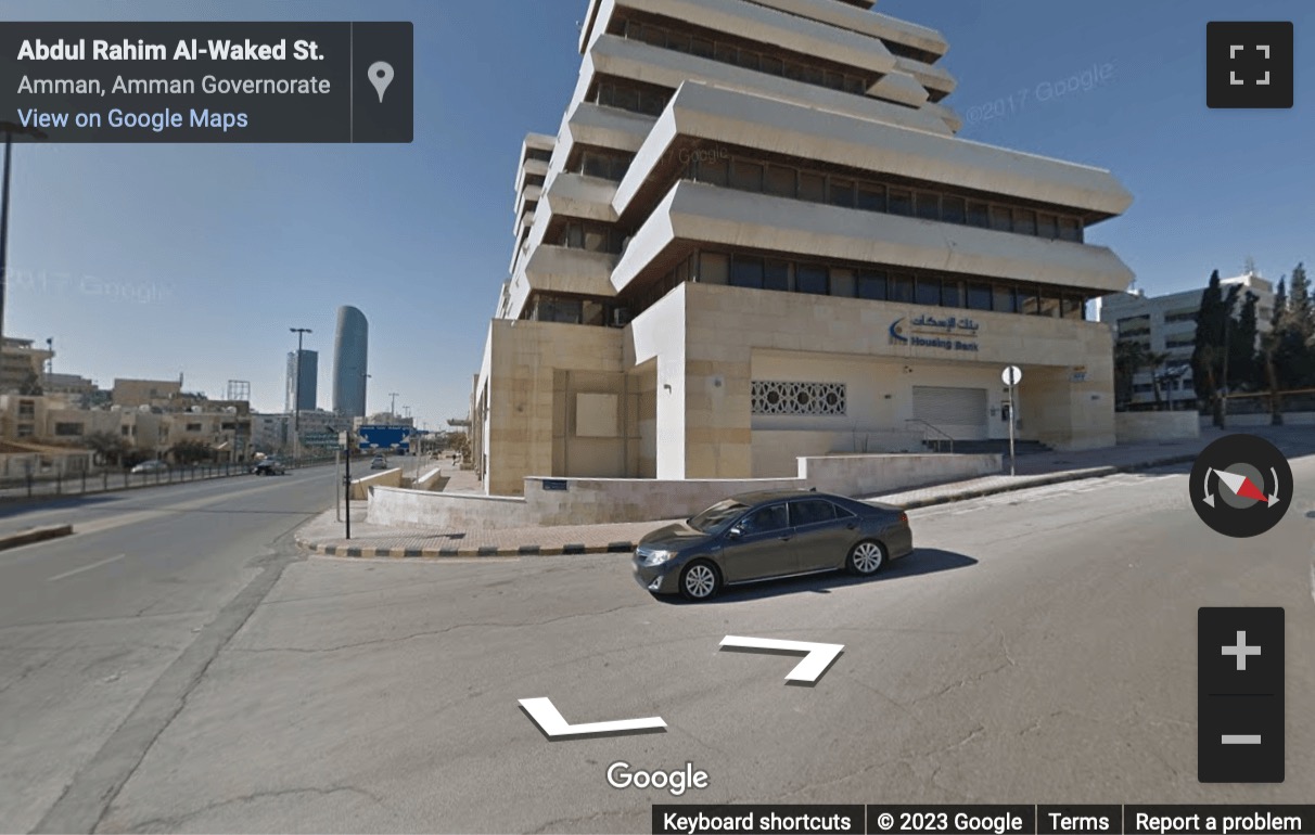 Street View image of Ground Floor, Building No. 93, Queen Nour Street, Shmeisani, Housing Bank Complex, Amman