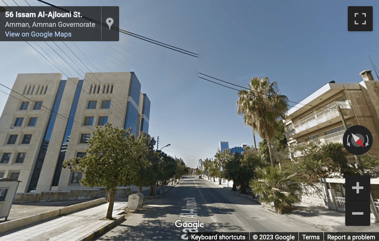 Street View image of Issam Al-Ajlouni Street, Amman