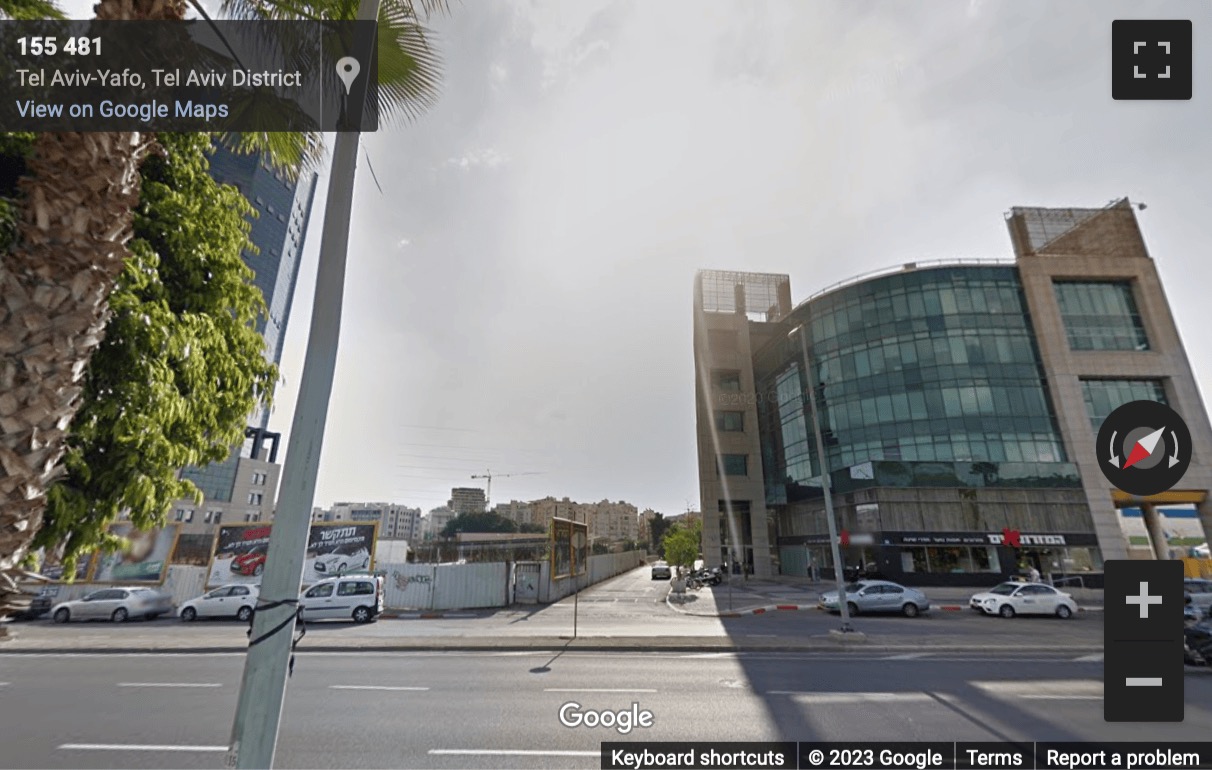 Street View image of Menachem Begin 150, Tel Aviv-Yafo, Israel