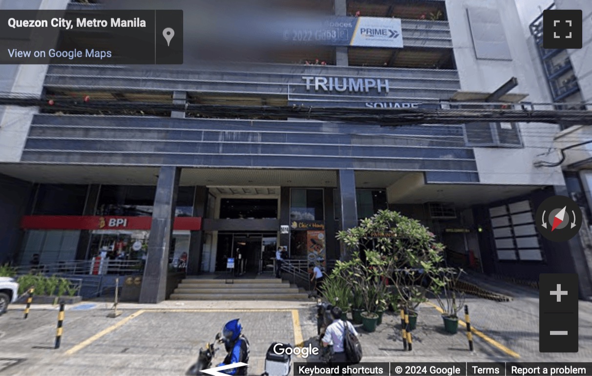 Street View image of 1618 Quezon Avenue, Triumph Square Building, Quezon City