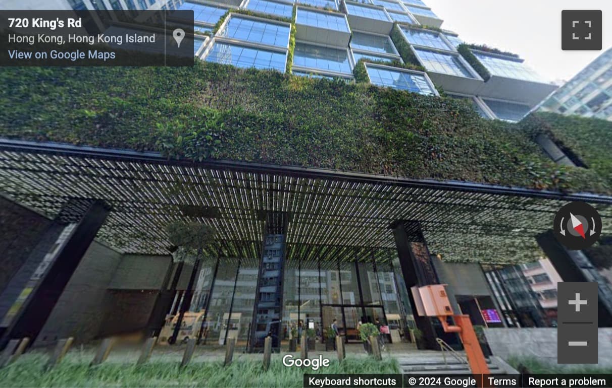 Street View image of K11 Atelier, 728 King’s Road, 5th Floor, Quarry Bay, Hong Kong Island