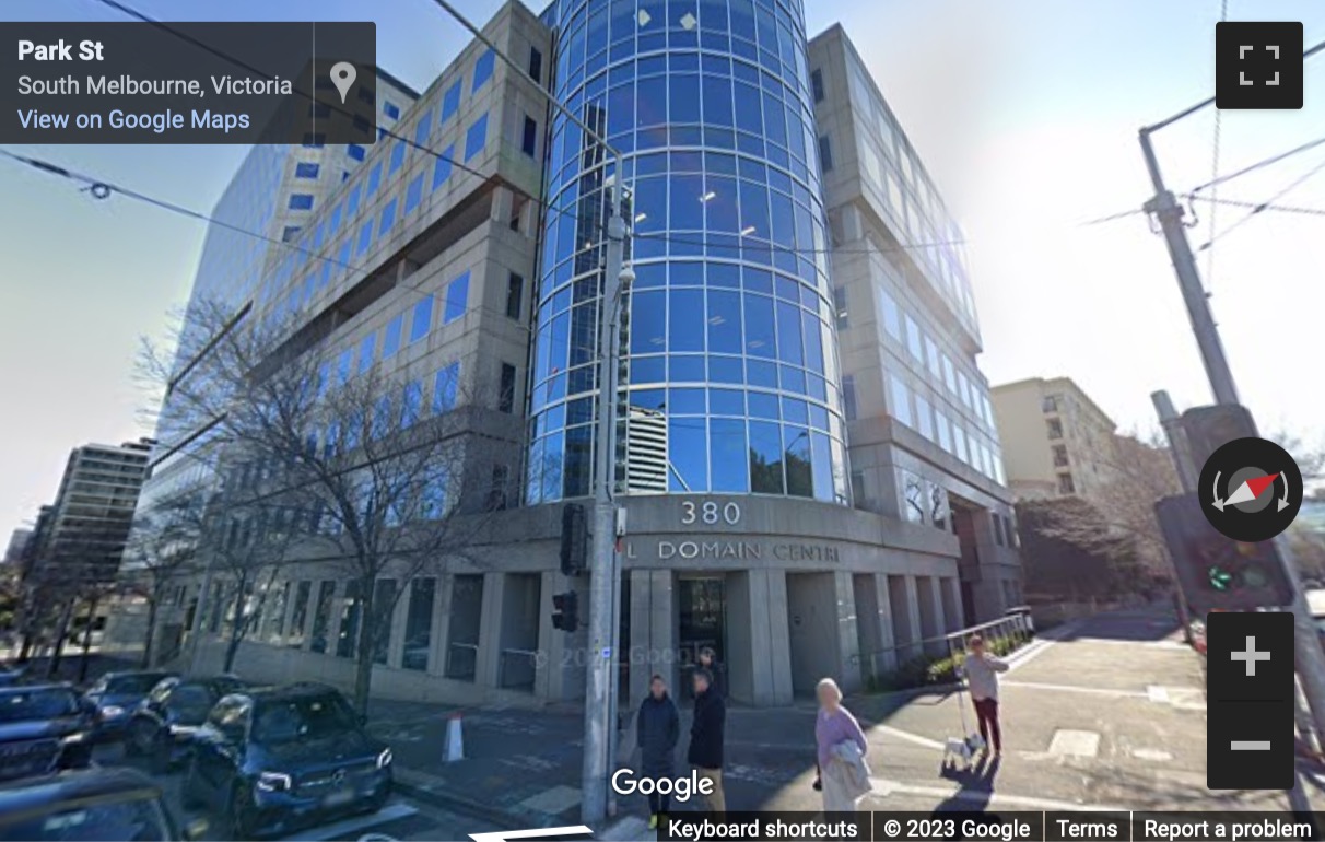 Street View image of 380 St Kilda Road, Level 14, Melbourne, Victoria