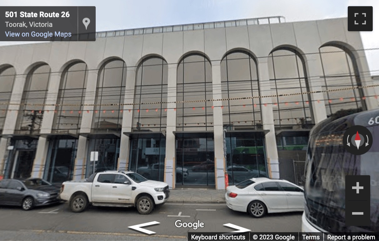 Street View image of 489-505 Toorak Road, Melbourne, Victoria