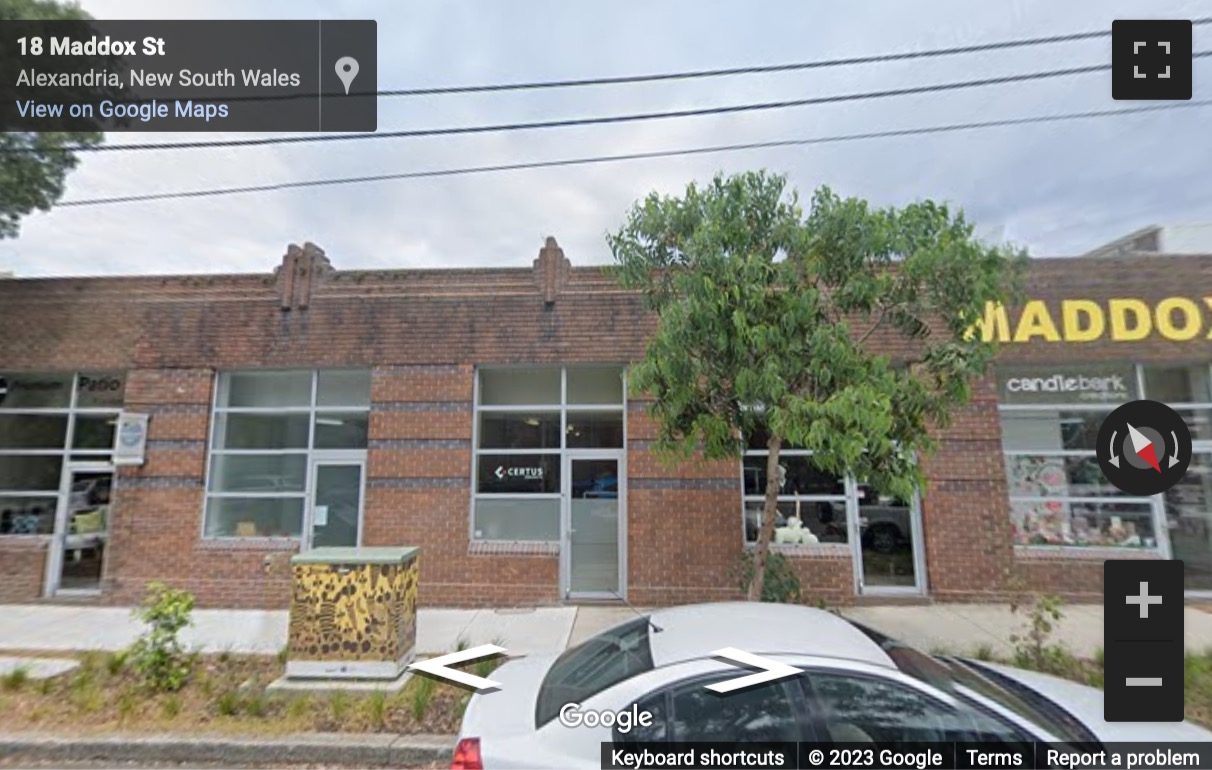 Street View image of 37/20 Maddox Street, FGS Building, Sydney, New South Wales