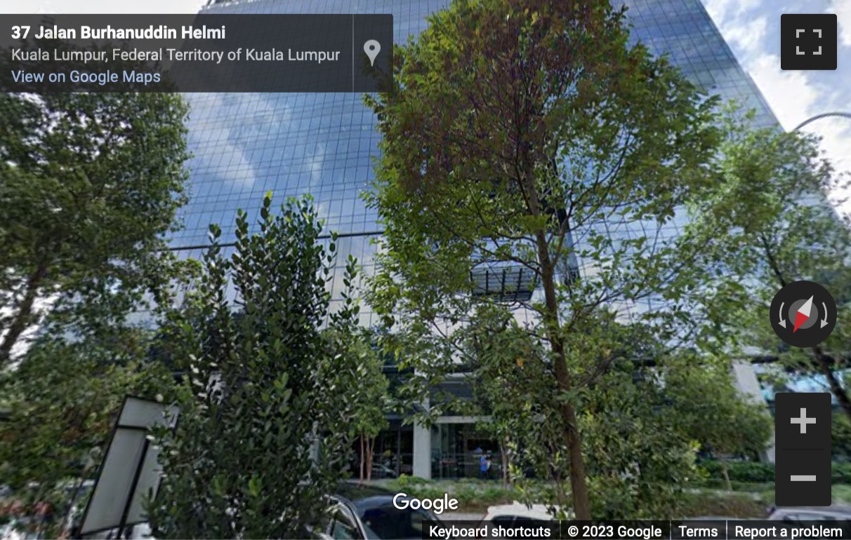 Street View image of Level 11, Menara Ken, 37, Jalan Burhanuddin Helmi, Taman Tun Dr Ismail, Kuala Lumpur