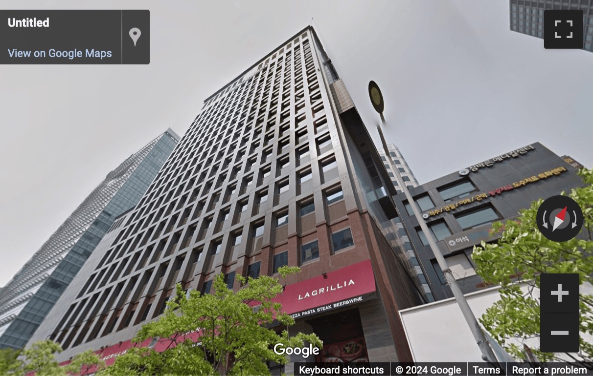 Street View image of Cheonggye Hanguk Building, Gwanghwamun Branch, 11 Cheonggyecheon-ro, 8th Floor and 10th Floor, Jongno-, Seoul