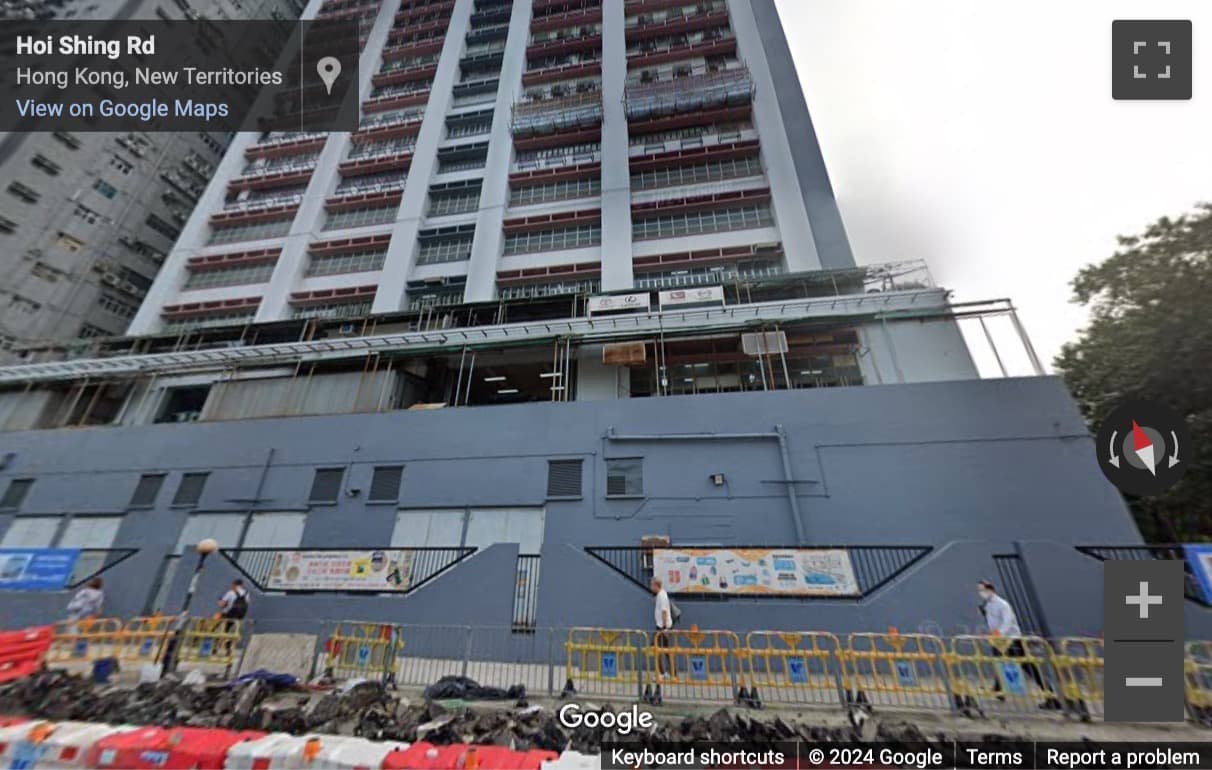 Street View image of 84-92 Chai Wan Kok Street, Room GH, 13th Floor, Shield Industrial Centre