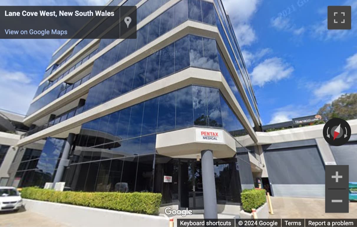 Street View image of 15 Orion Road, Suite 301, Lane Cove West, Sydney, New South Wales