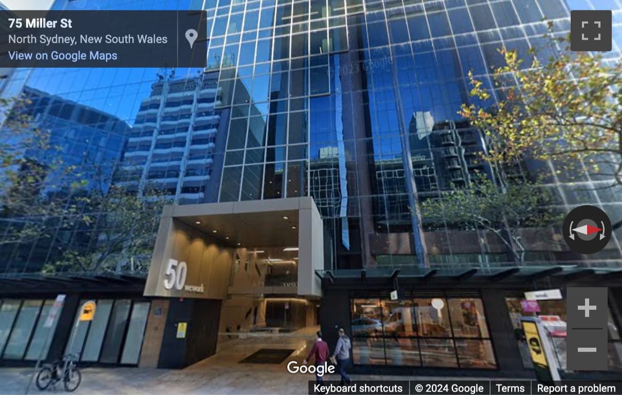 Street View image of Ground Floor, 50 Miller Street, North Sydney, Sydney, New South Wales