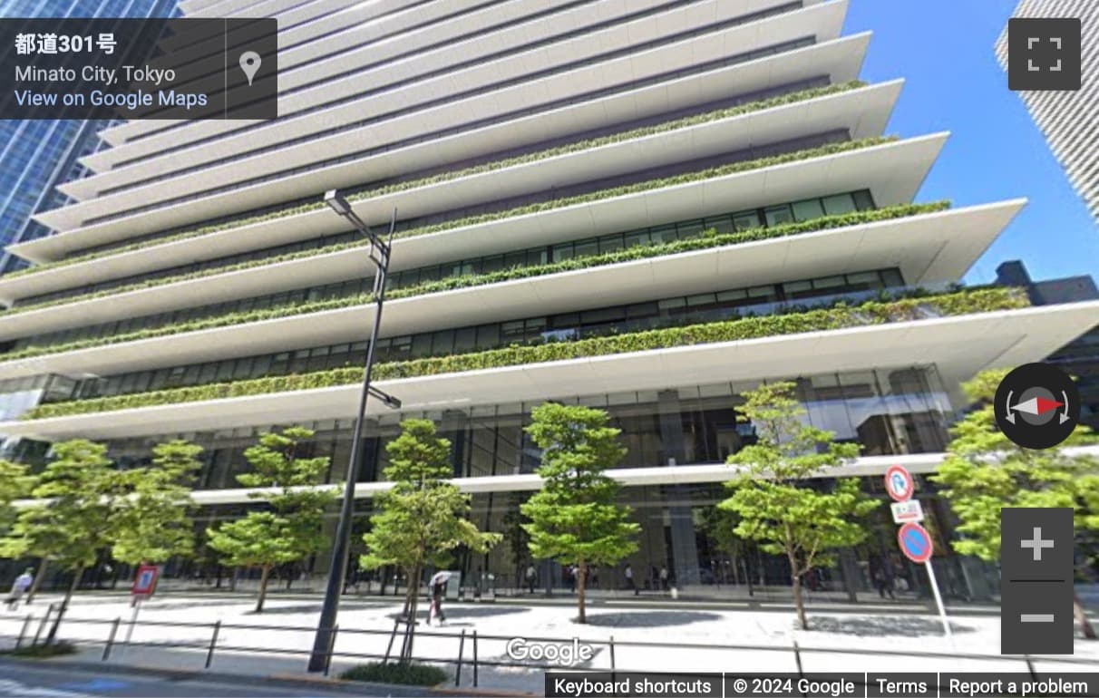 Street View image of 1-chōme-17-1 Toranomon, Toranomon Hills Business Tower, 15 Floor, Tokyo