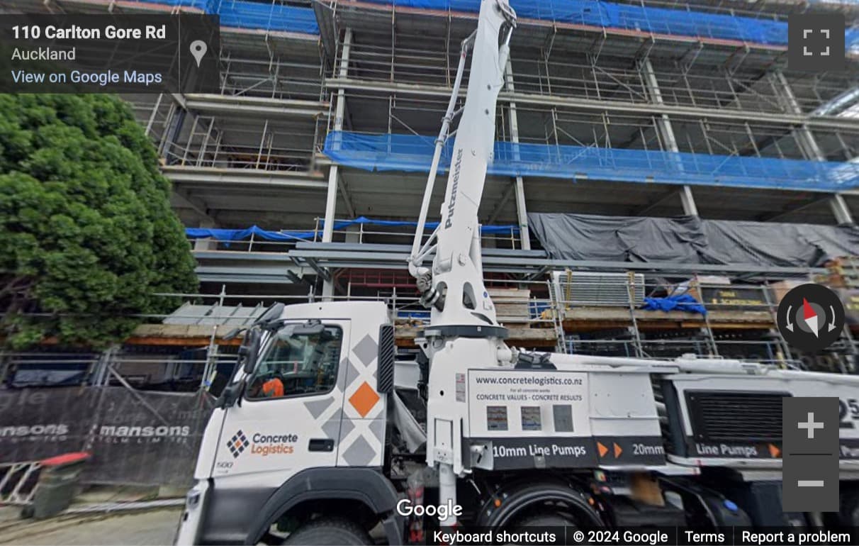 Street View image of 110 Carlton Gore Road, Auckland