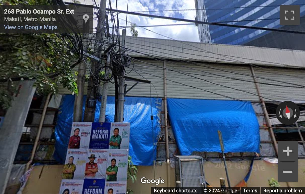 Street View image of Corner Pablo Ocampo Sr Ext Onyx & Cabanillas, PMI Tower, 17th Floor, Makati