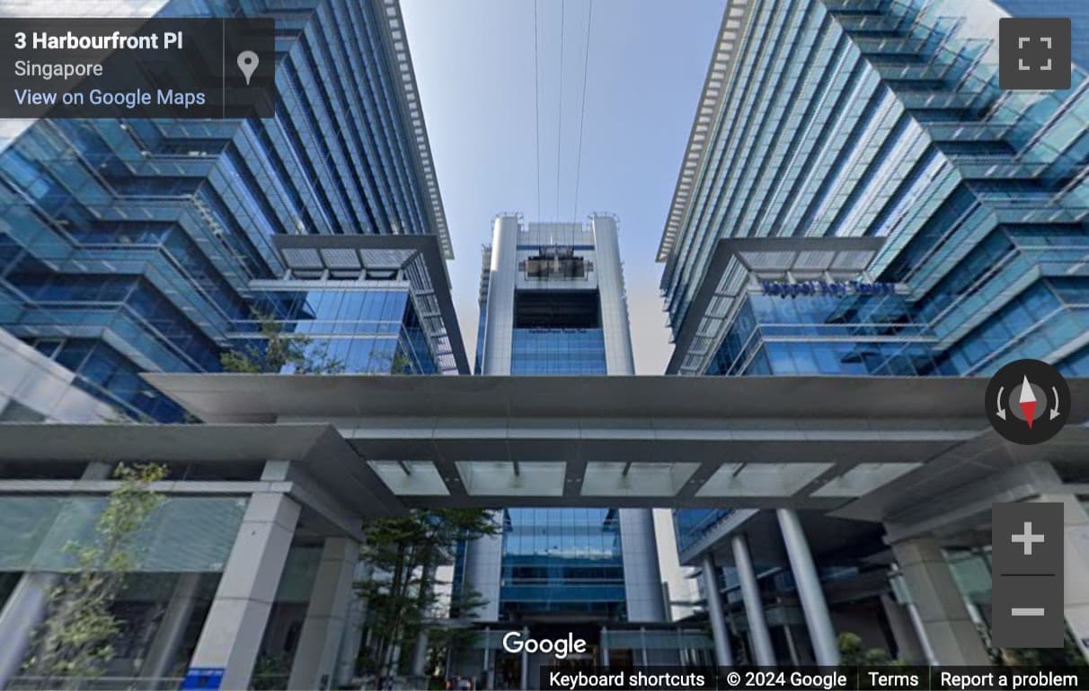 Street View image of 3 Harbourfront Place, Level 11, Harbourfront Tower 2, Singapore