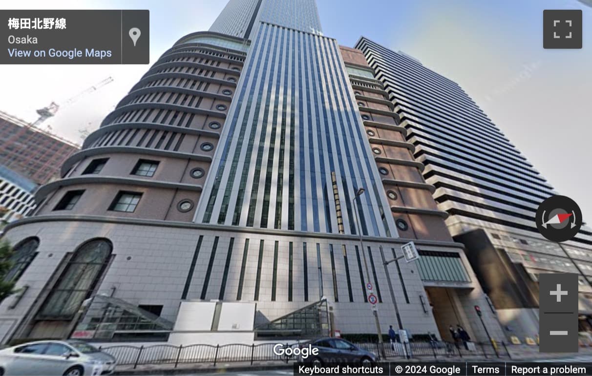 Street View image of Osaka Umeda Twin Towers North, 8-1 Kakudacho, Kita Ward