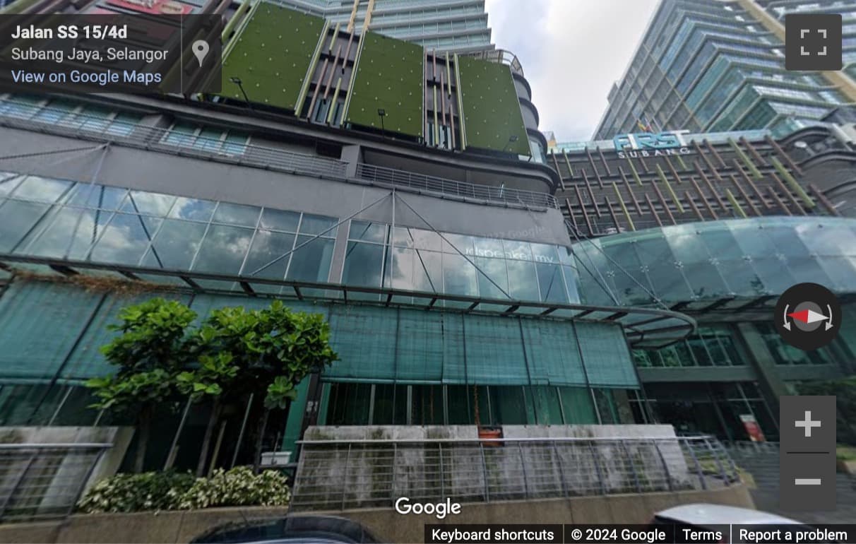 Street View image of Jalan SS15/4G, Level 10, Southern Tower First Subang