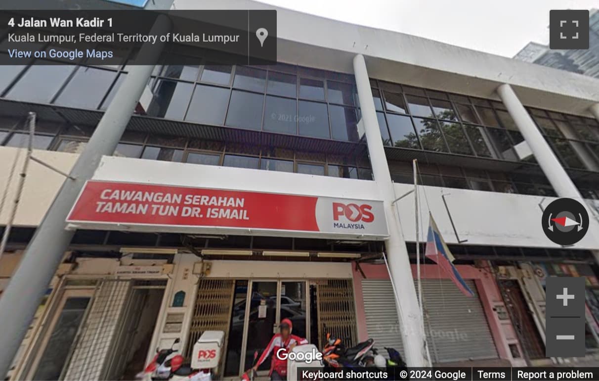 Street View image of No. 8A (Level 1), Jalan Wan Kadir 1, Taman Tun Dr Ismail, Petaling Jaya