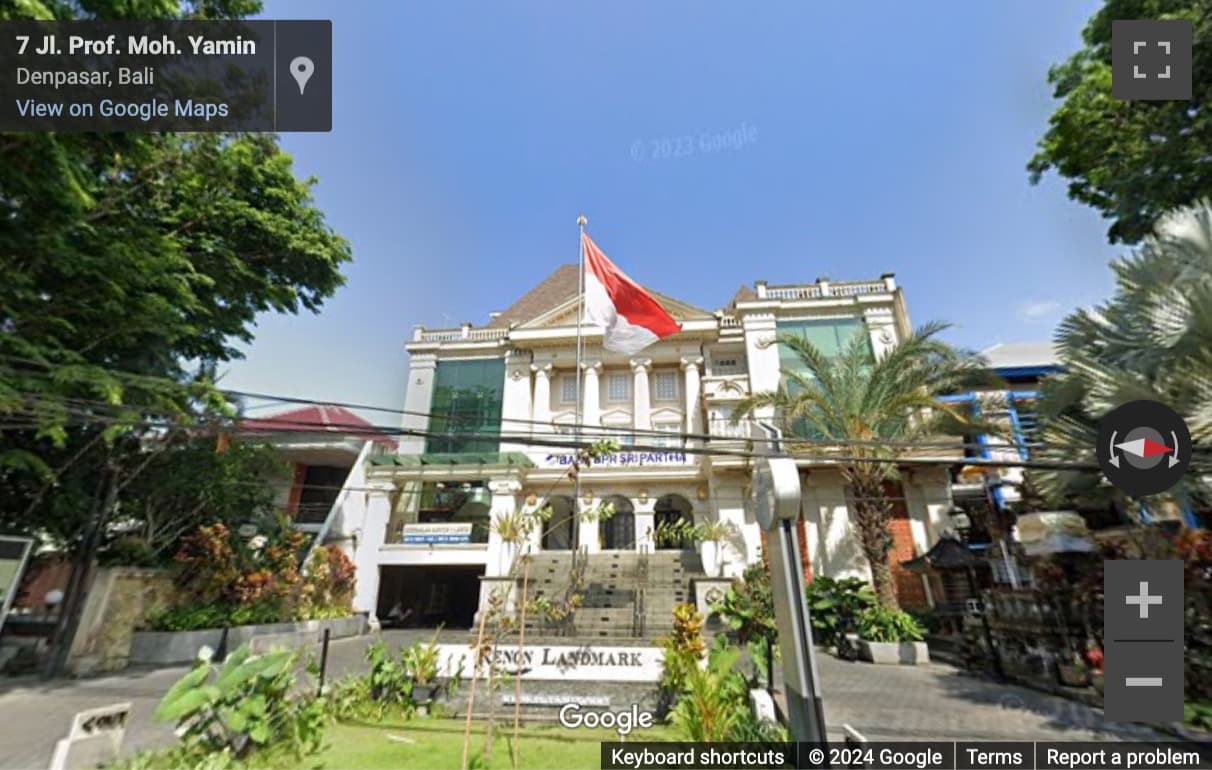 Street View image of Renon Landmark, Jalan Professor Mohammad Yamin No. 7, Sumerta Kelod, Kecamatan Denpasar Timur, Kota D, Bali