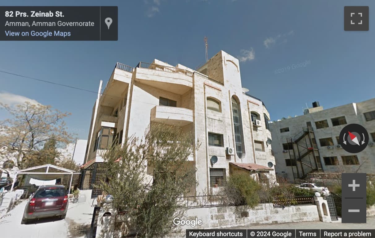 Street View image of Khalda, Princess Zeinab Bent Al-Hussein Street, Amman