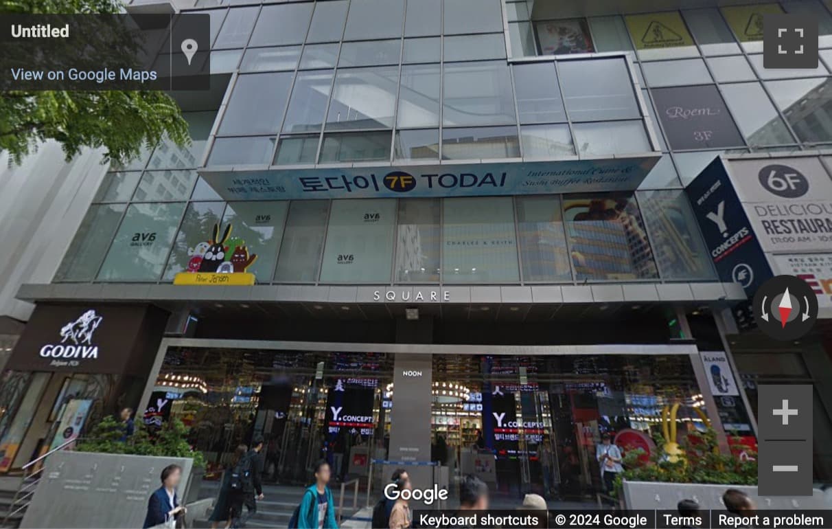 Street View image of 6F, Noon Square, 14, Myeongdong-gil, Jung-gu, Seoul