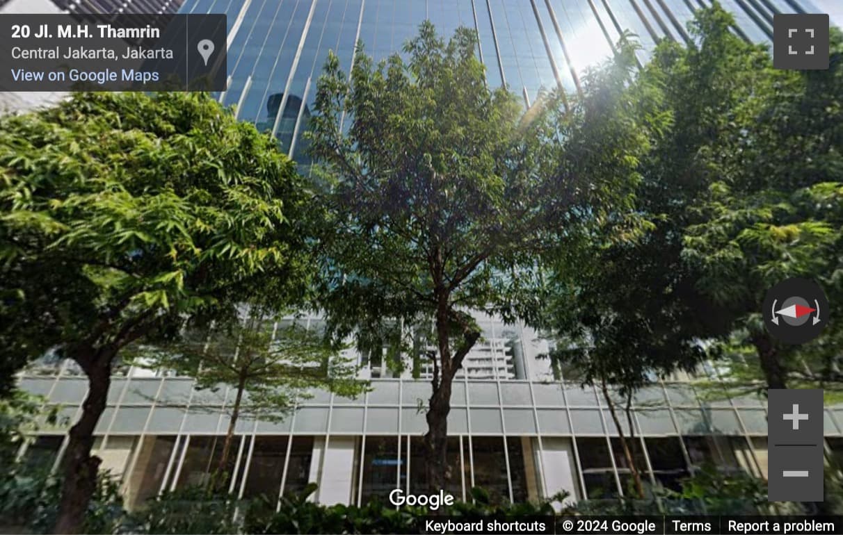 Street View image of Jl. M. H. Thamrin No. 20, Level 17th, Lippo Thamrin, Jakarta