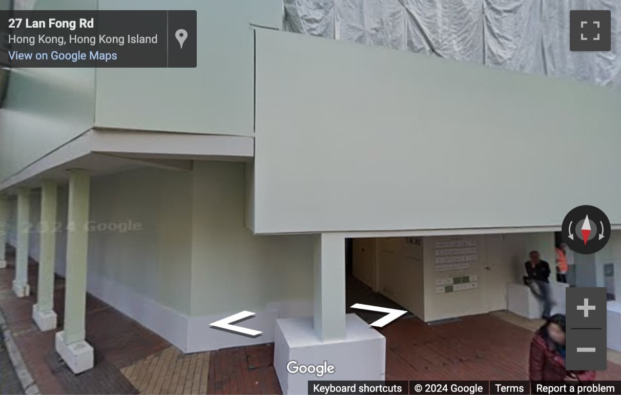 Street View image of Room 901 & Room 1102, Lee Garden One, 33 Hysan Avenue, Hong Kong