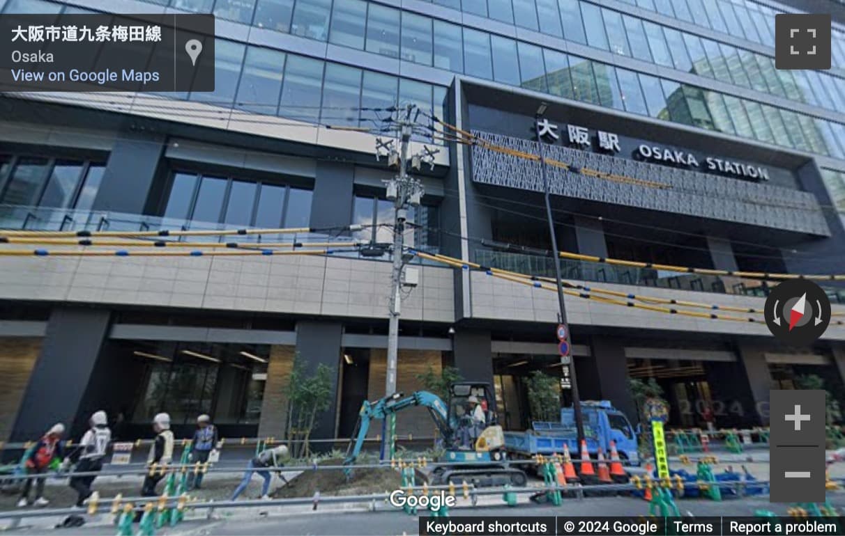 Street View image of 9F-10F, 3-chome Umeda, Kita-ku, Osaka