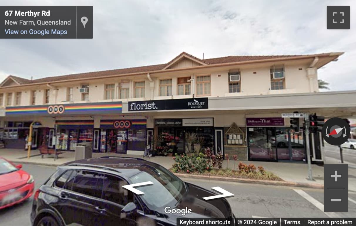 Street View image of Level 1, 888 Brunswick Street, New Farm, Brisbane, Queensland