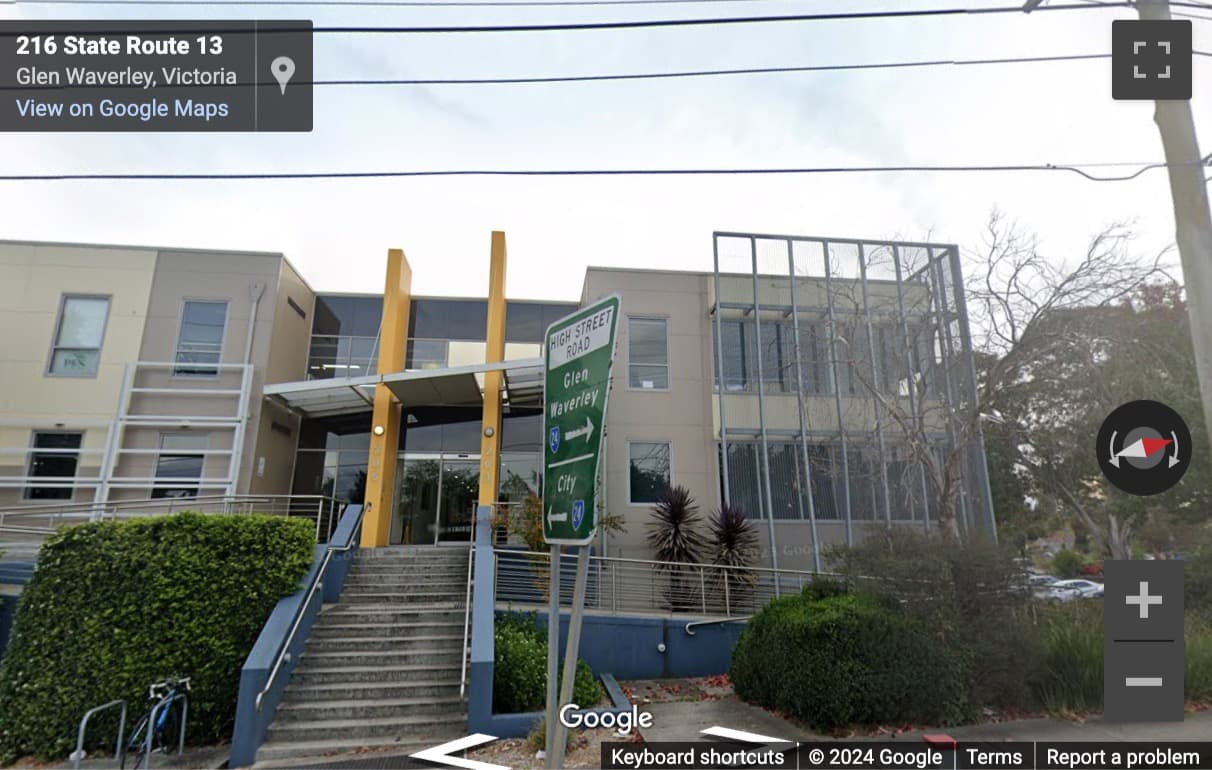 Street View image of 203 Blackburn Road, Mount Waverley, Melbourne, Victoria