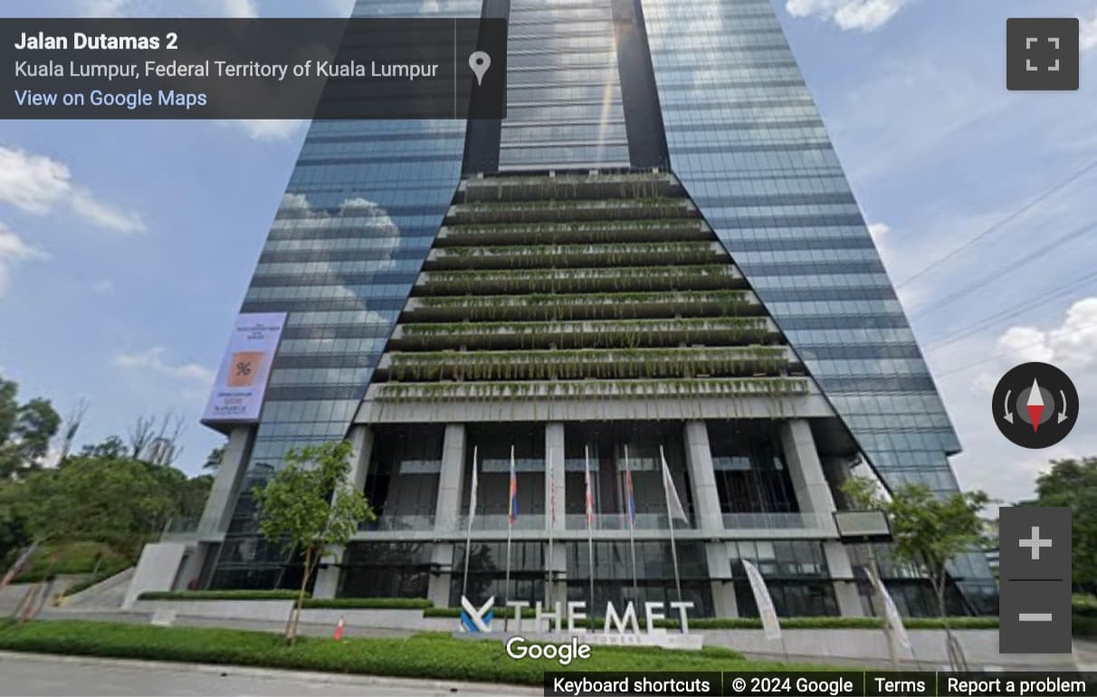 Street View image of The MET Corporate Towers, Level 10, 20, Jalan Dutamas 2, Kuala Lumpur