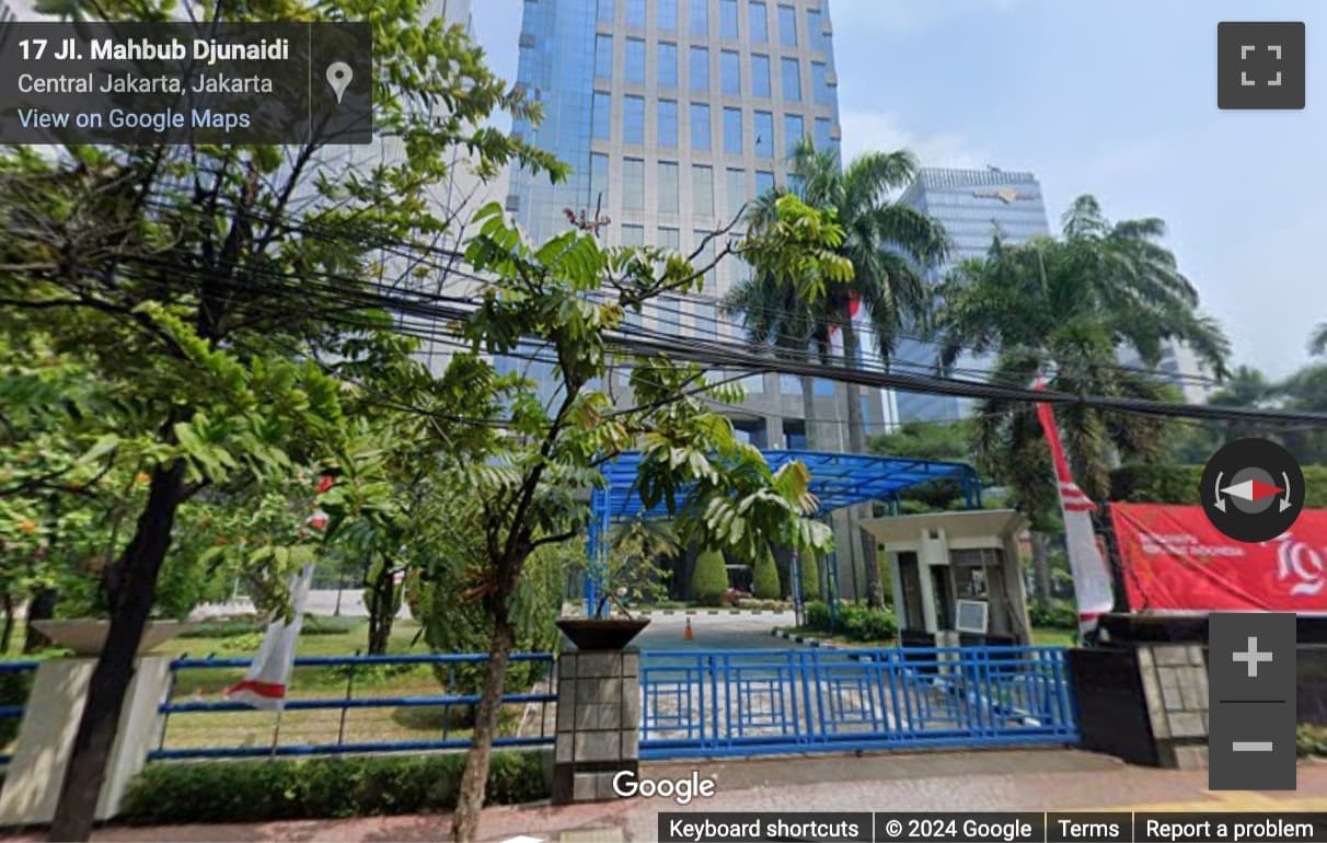 Street View image of The Park Tower 10th Floor (MNC Center), Jalan Kebon Sirih Kav. 17-19, Jakarta Pusat